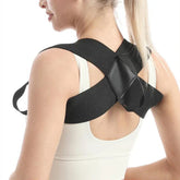 Black Posture Corrector Back Brace